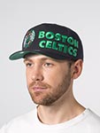 Бейсболка MITCHELL NESS арт. HP12875-BCEBLCK Boston Celtics NBA (черный)